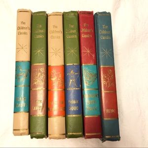 Lot of six books The children’s Classic